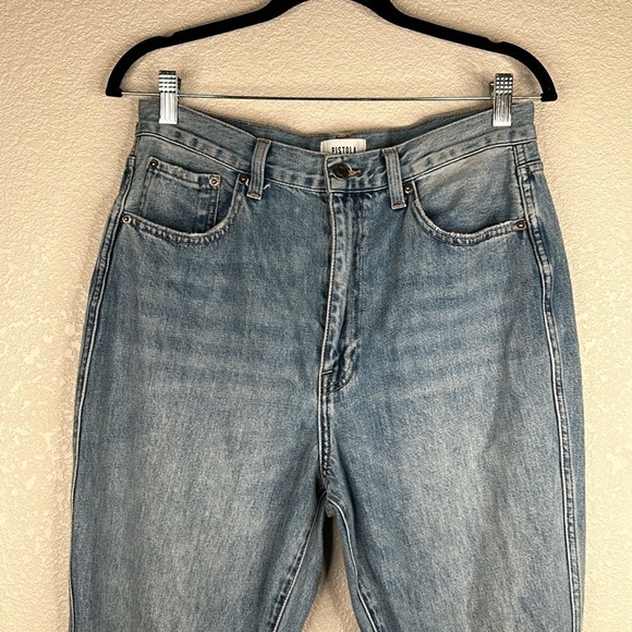 Pistola High Rise Distressed Straight Jeans Size 30 - Picture 2 of 7
